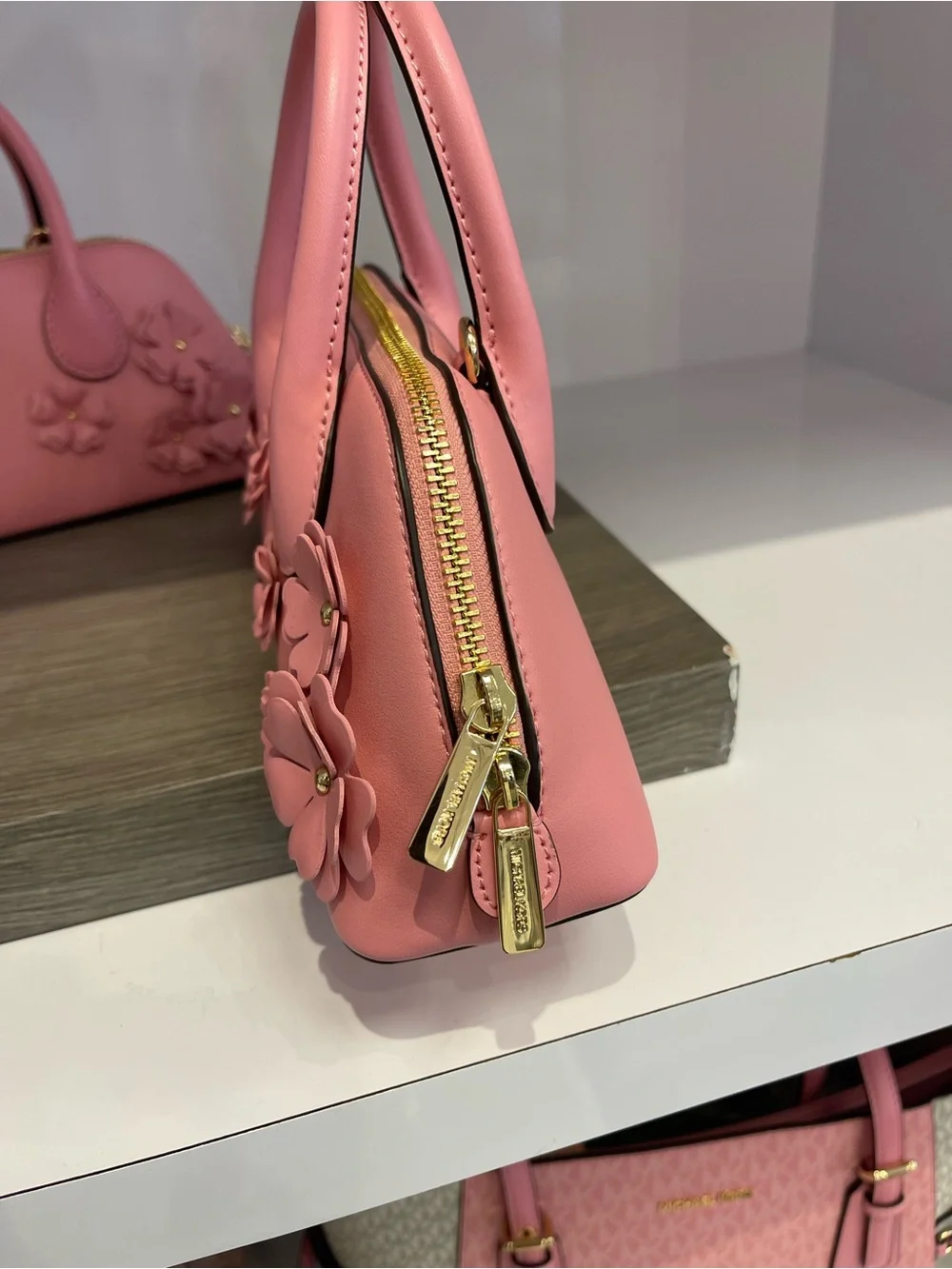 MICHAEL KORS Petra Small Floral Embellished Crossbody Bag
Carnation 
NWT - Picture 9 of 16